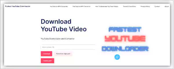 Fastest YoutTube Downloader