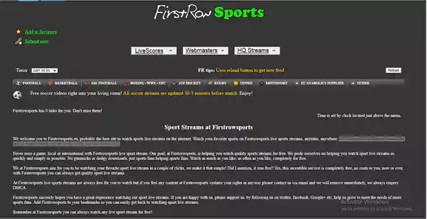 Firstrow Sports