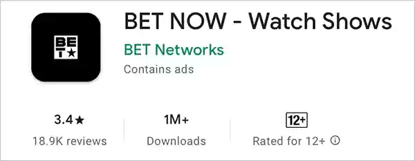 Bet com Activate on Android TV