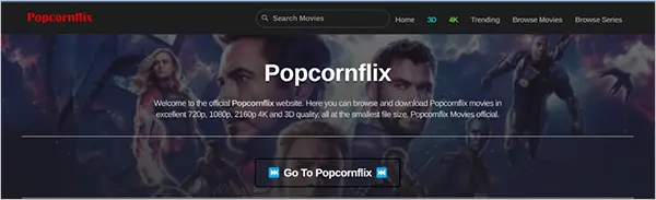 Popcornflix Website